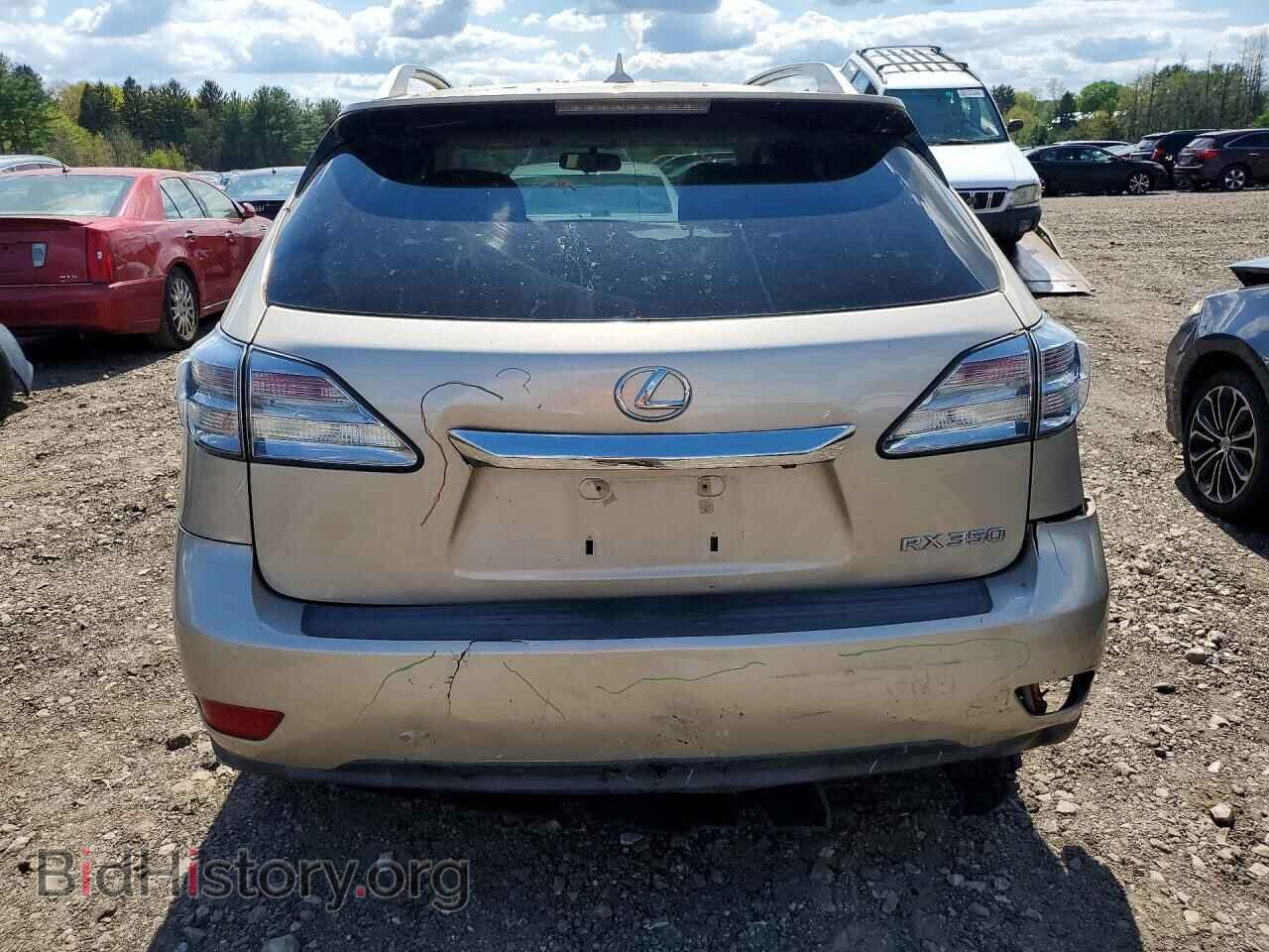 2011 LEXUS RX350 - VIN: 2T2BK1BA7BC090833 - Фото 6