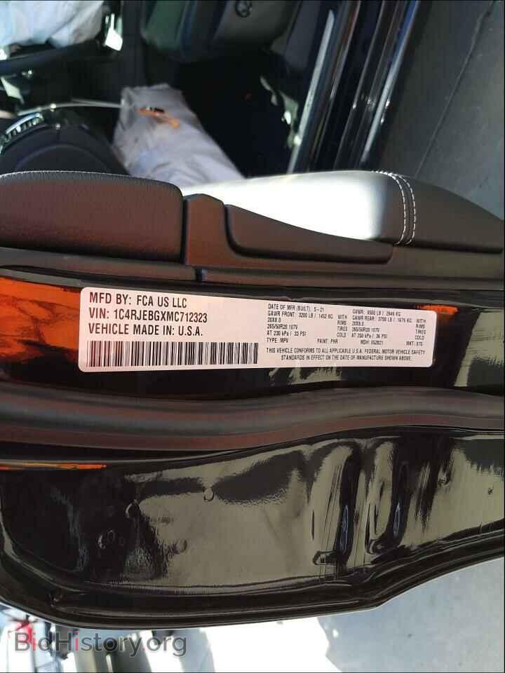 2021 JEEP CHEROKEE - VIN: 1C4RJEBGXMC712323 - Фото 10