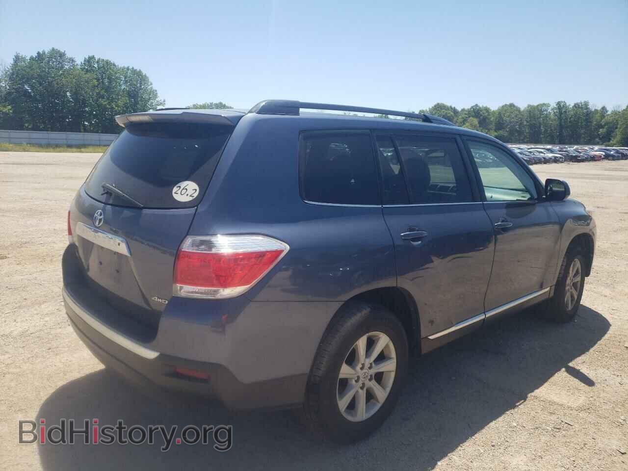 2013 TOYOTA HIGHLANDER - VIN: 5TDBK3EH8DS253606 - Фото 4
