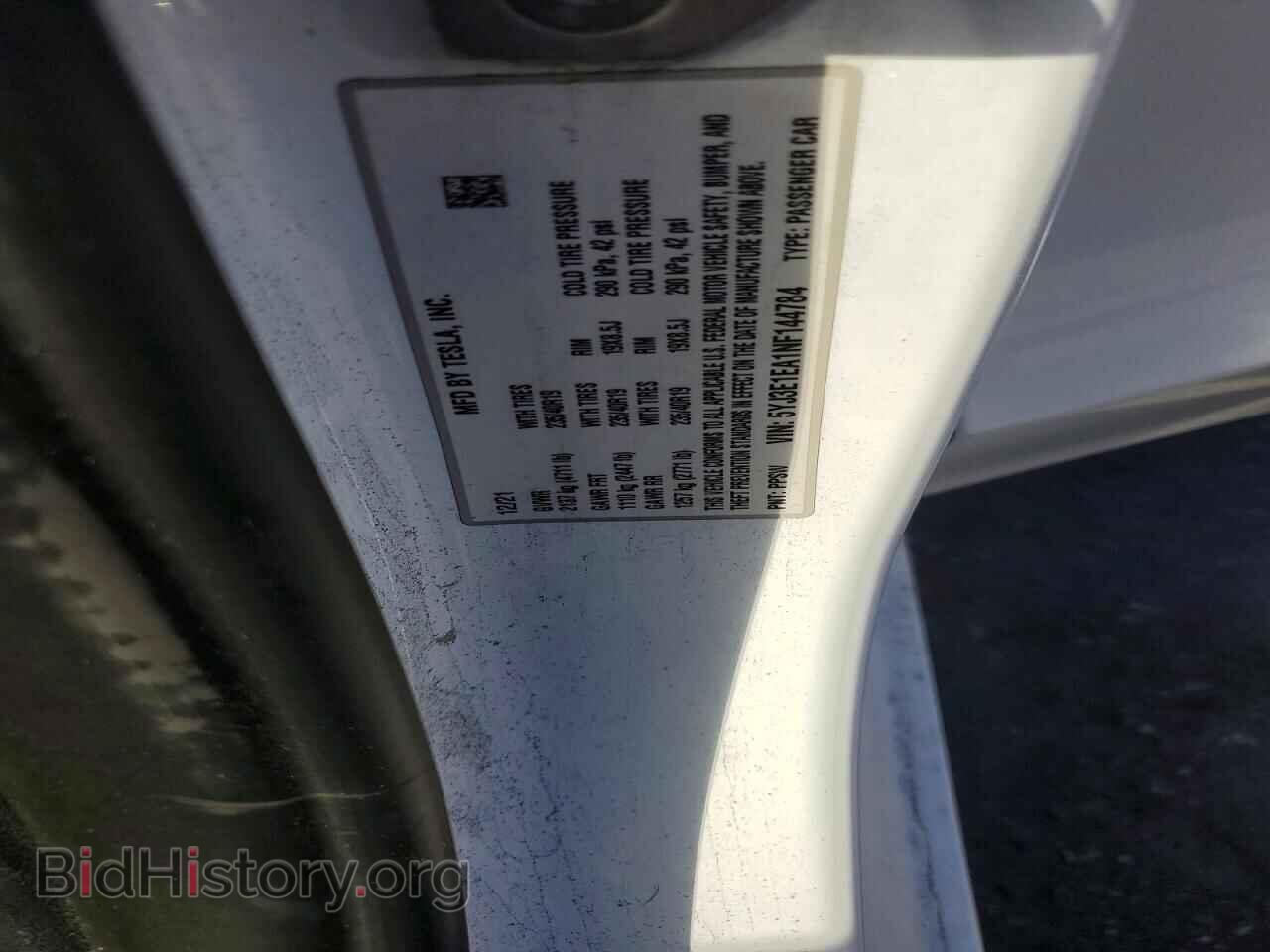 2022 TESLA MODEL 3 - VIN: 5YJ3E1EA1NF144784 - Photo 12