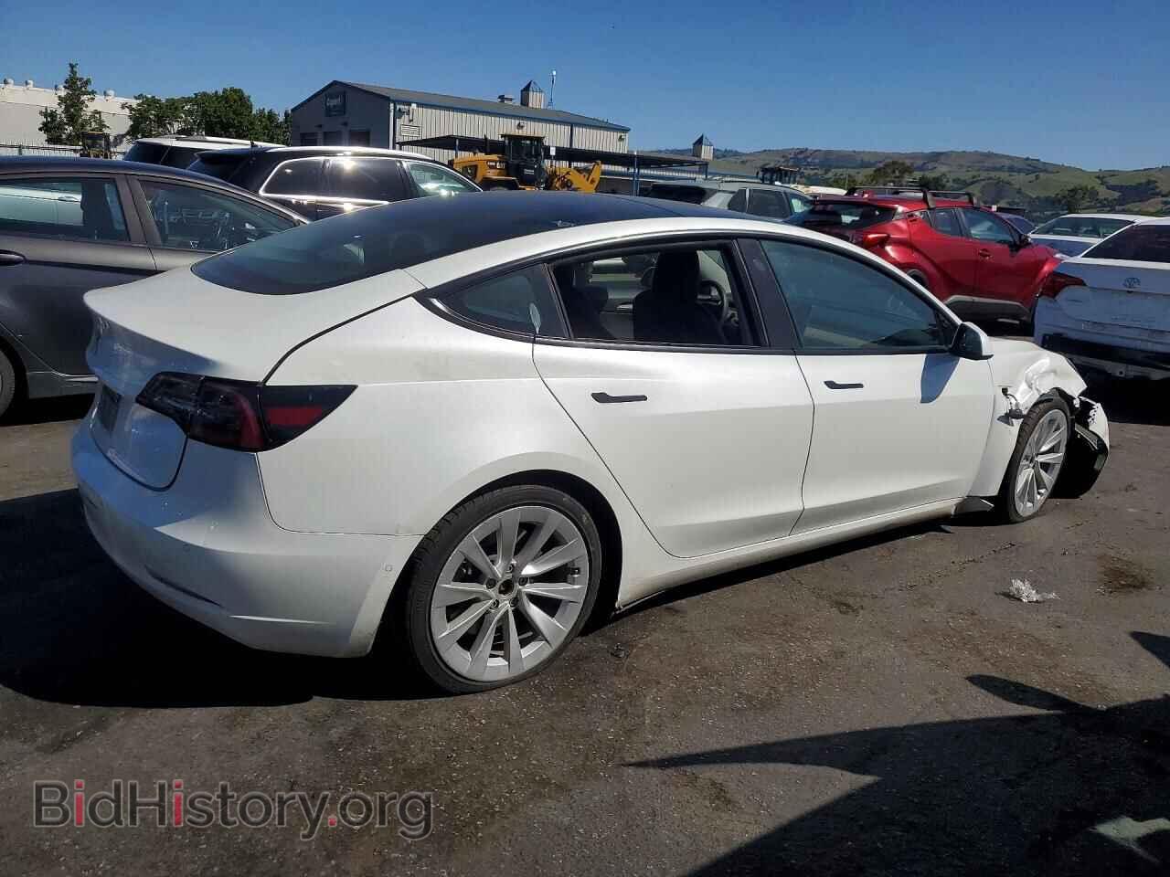 2022 TESLA MODEL 3 - VIN: 5YJ3E1EA1NF144784 - Photo 3
