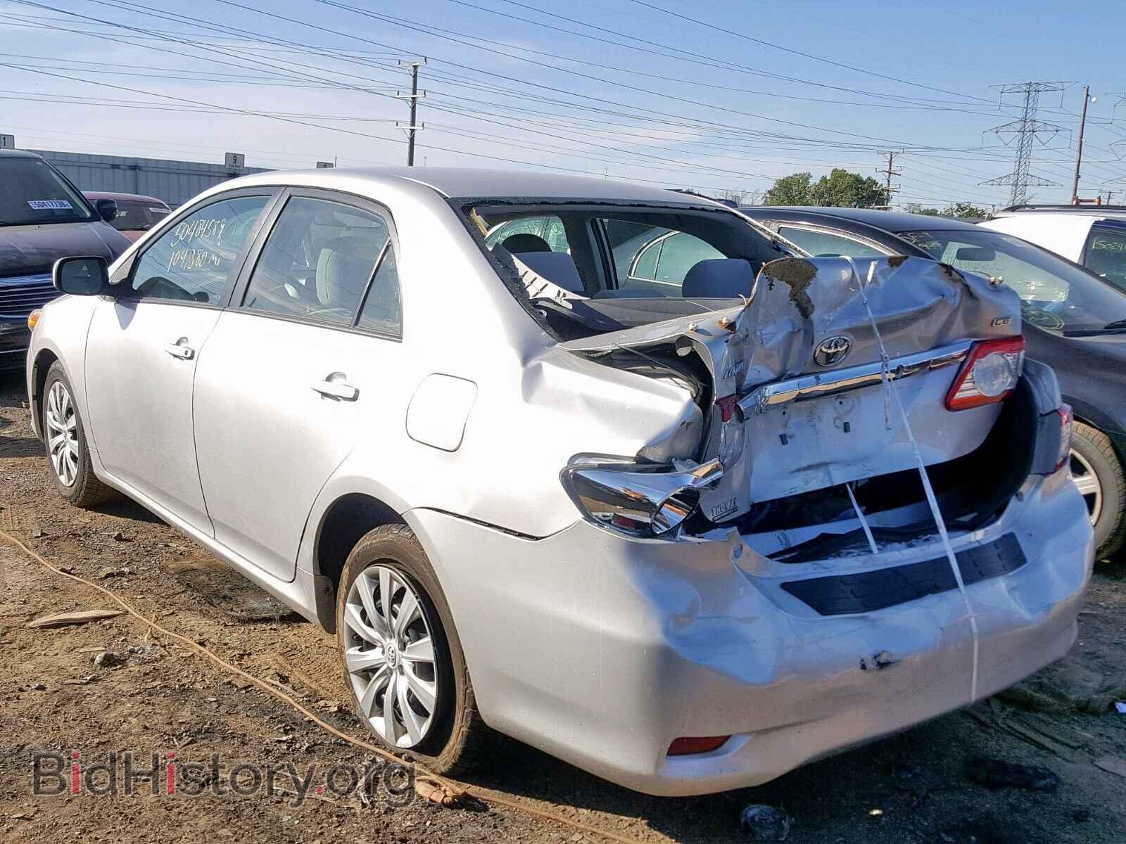 2012 TOYOTA COROLLA BA - VIN: 5YFBU4EE8CP044878 - Фото 3