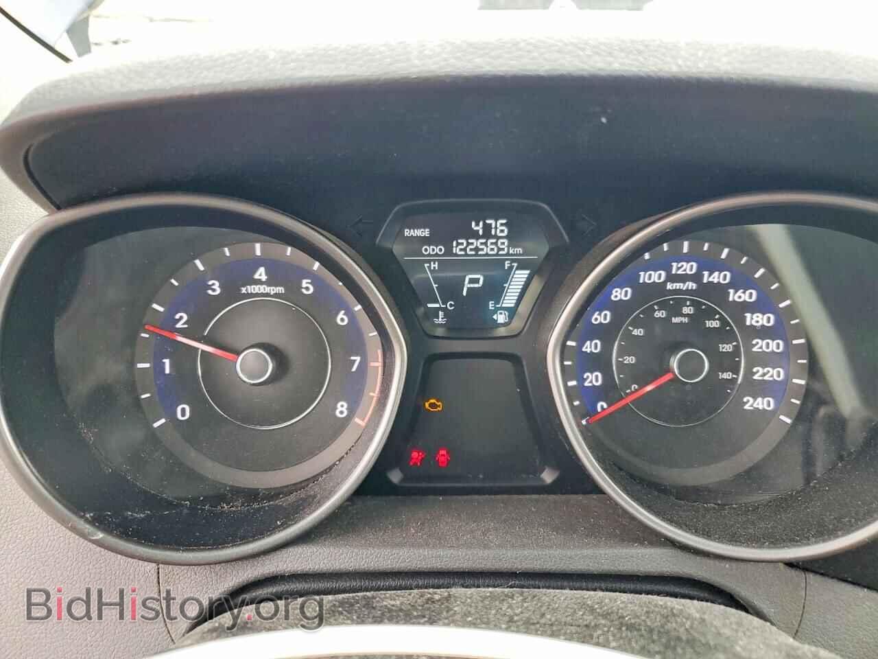 2012 HYUNDAI ELANTRA - VIN: 5NPDH4AE6CH133493 - Фото 9