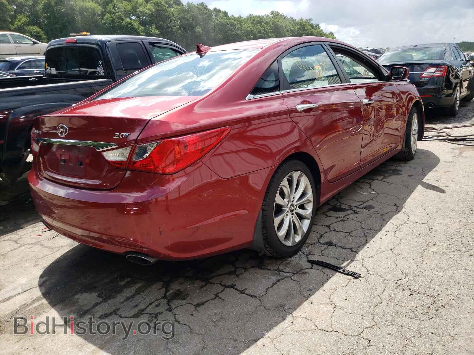 2012 HYUNDAI SONATA - VIN: 5NPEC4AB3CH351884 - Photo 4
