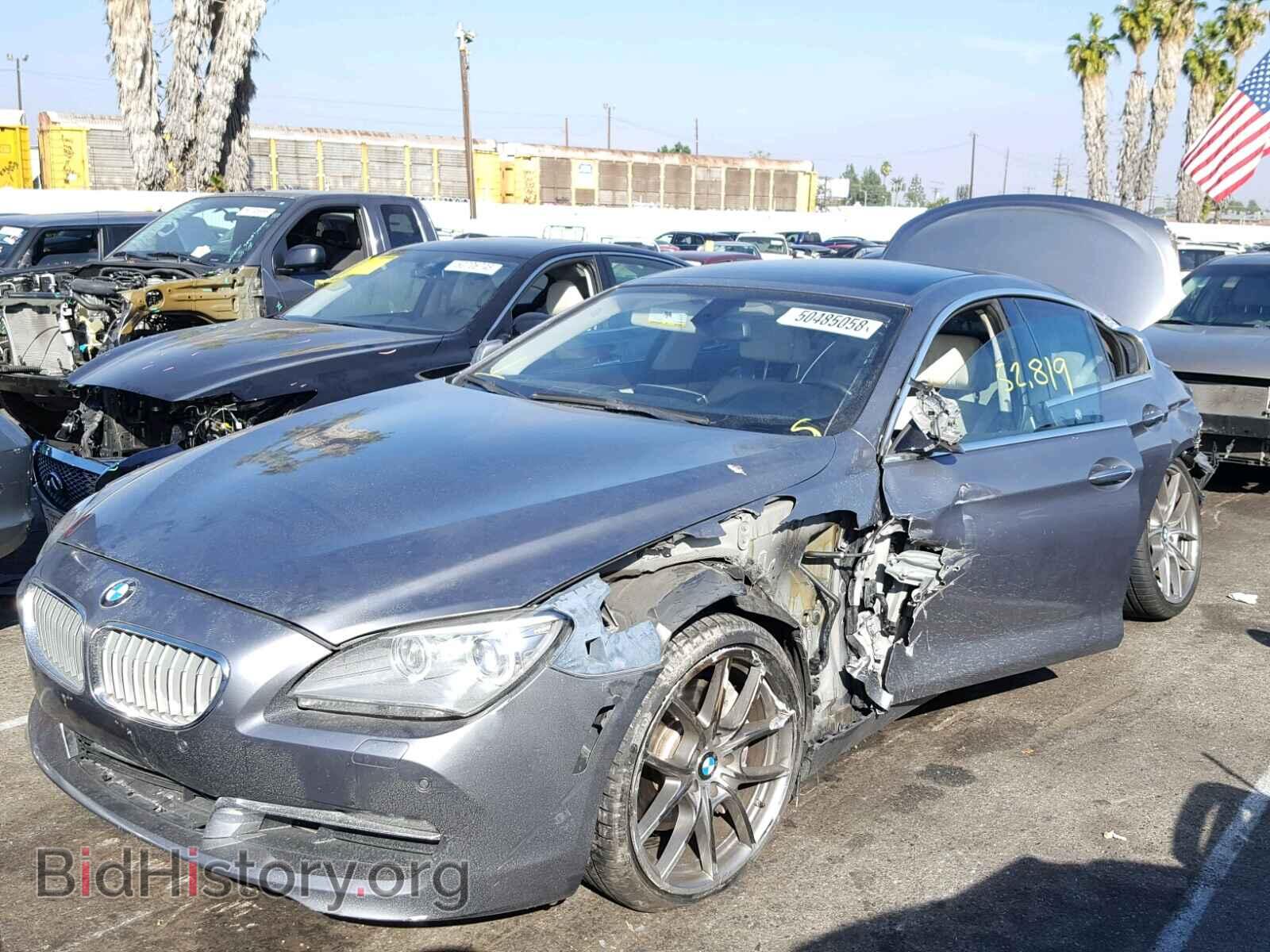 2014 BMW 6 SERIES - VIN: WBA6B2C56ED128781 - Фото 2