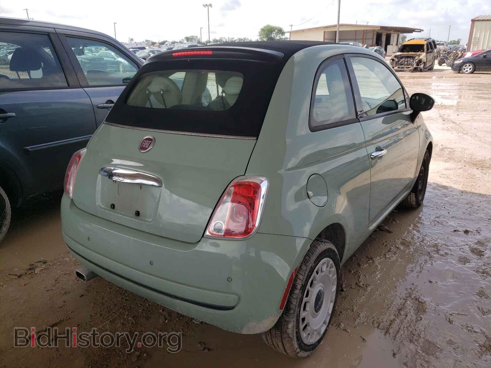 2012 FIAT 500 - VIN: 3C3CFFDR5CT220432 - Фото 4