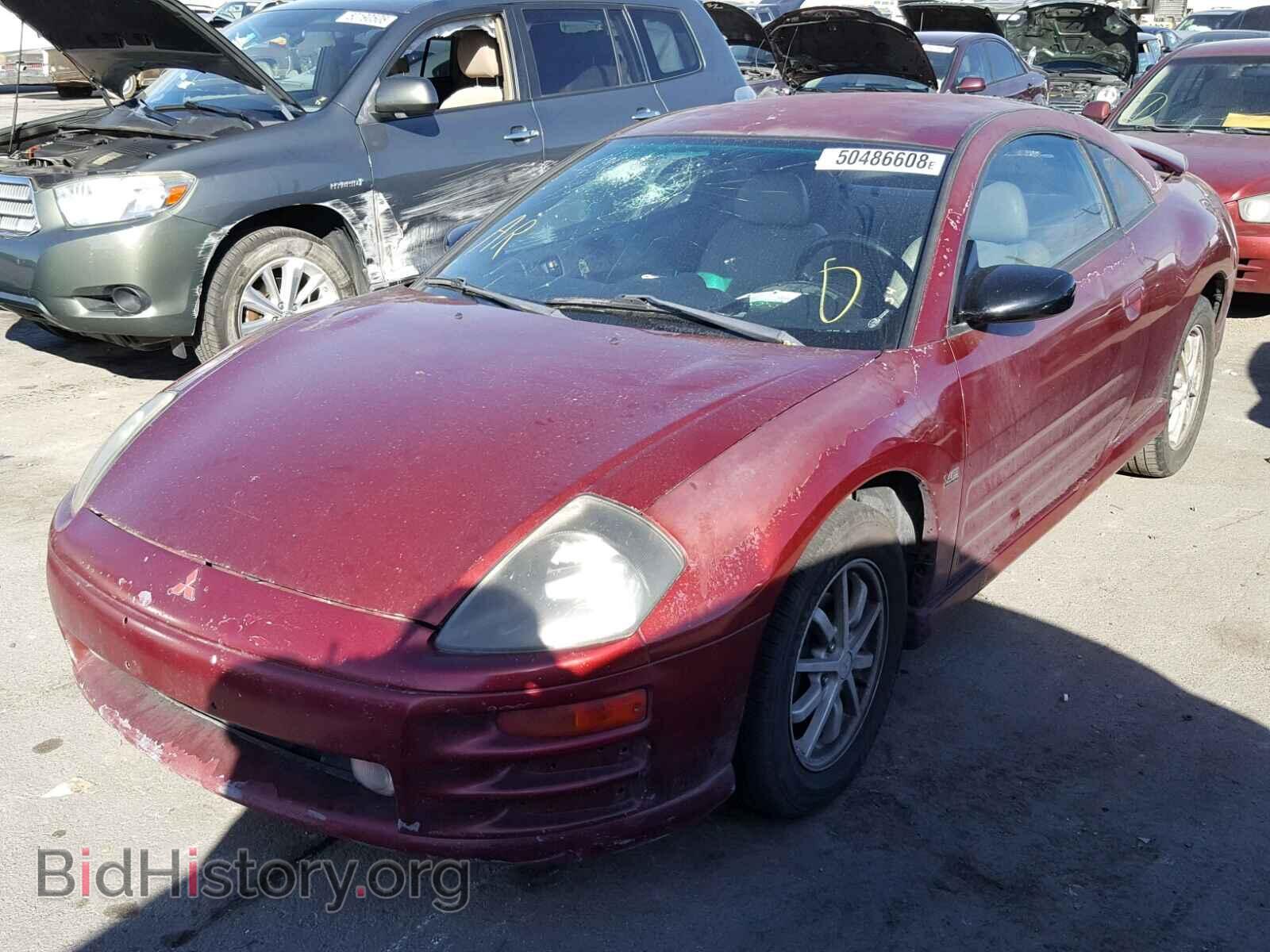 2000 MITSUBISHI ECLIPSE - VIN: 4A3AC84L1YE050691 - Фото 2