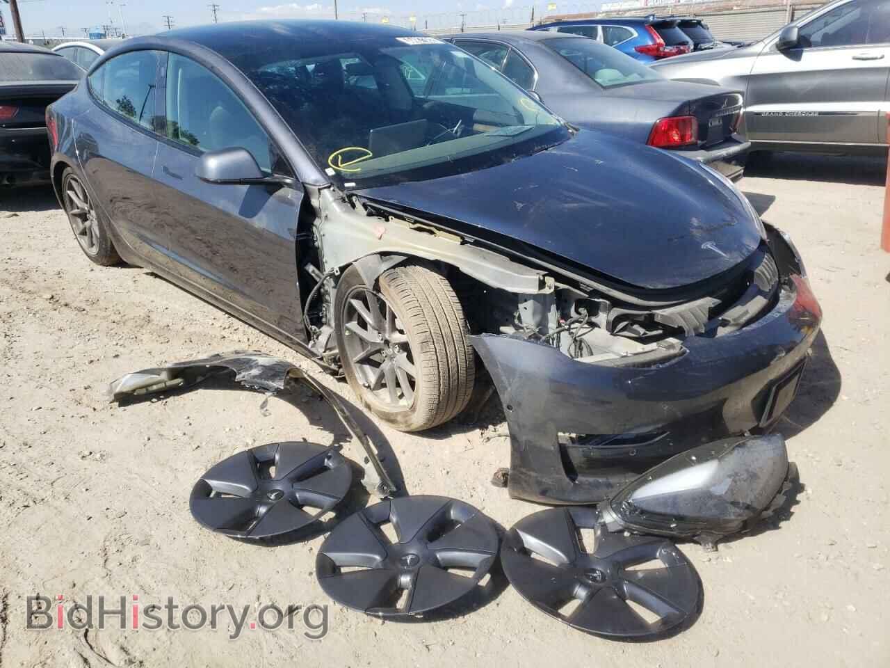 Фотография 5YJ3E1EB7NF190936 - TESLA MODEL 3 2022