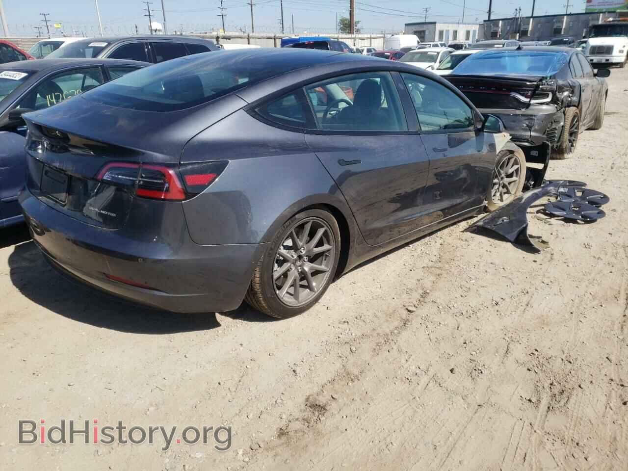 2022 TESLA MODEL 3 - VIN: 5YJ3E1EB7NF190936 - Photo 4