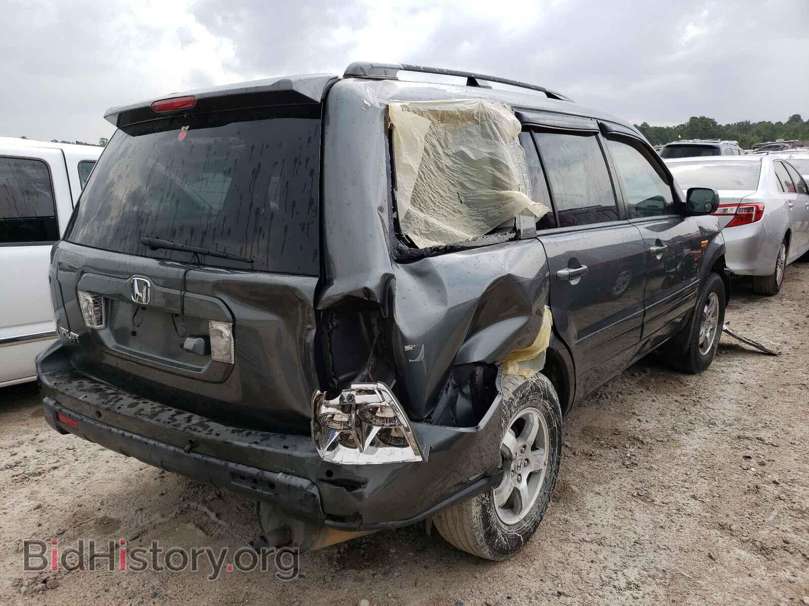 2008 HONDA PILOT - VIN: 5FNYF28758B022698 - Фото 4