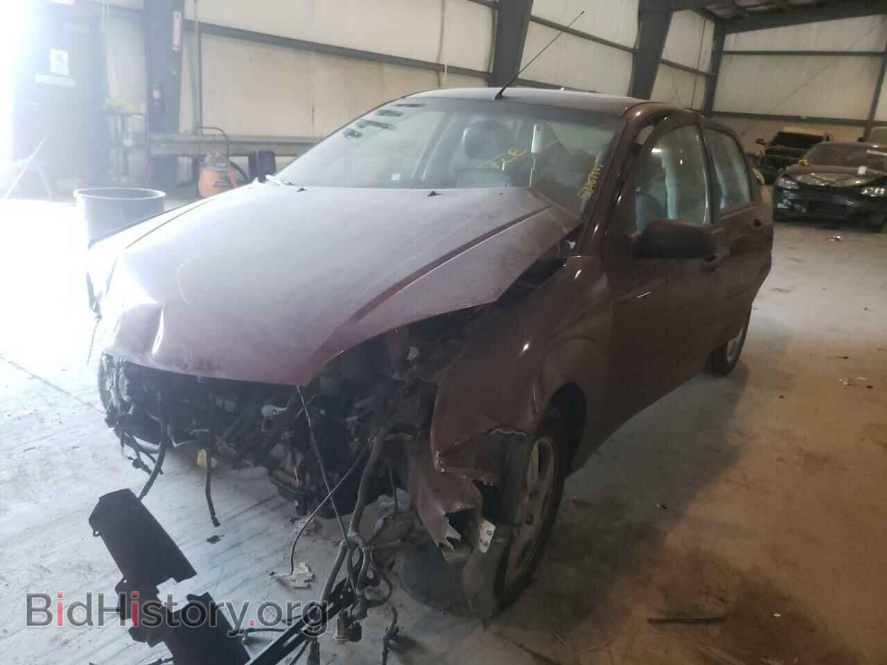 2007 FORD FOCUS - VIN: 1FAHP34N57W355166 - Фото 2