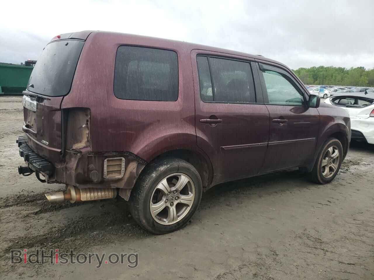 2014 HONDA PILOT - VIN: 5FNYF4H66EB028282 - Фото 3
