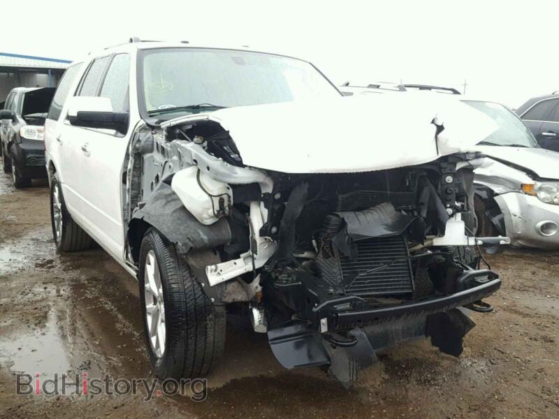 2015 Ford EXPEDITION (VIN 1FMJU2AT7FEF03576) — photo 1 of 10, Copart, damage: front end