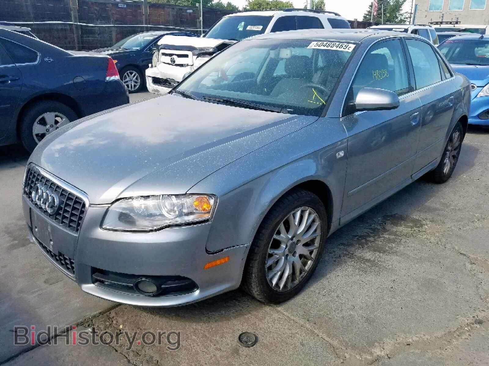 2008 AUDI A4 - VIN: WAUDF78E68A167507 - Фото 2