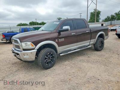 2014 RAM 2500 Laramie, brown — VIN 3C6UR5FL1EG222708, Copart