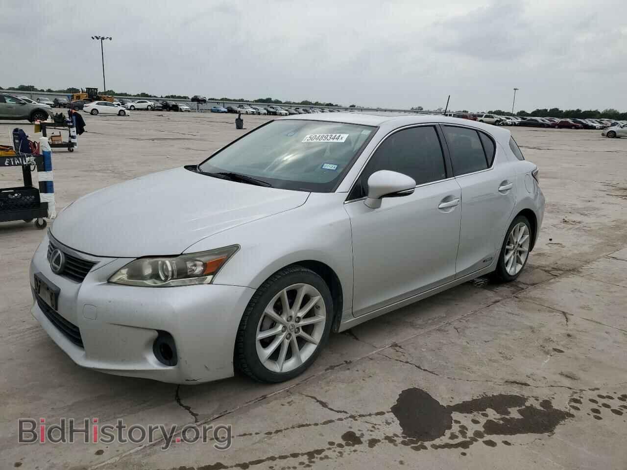 Photo JTHKD5BH6C2091487 - LEXUS CT 200 2012
