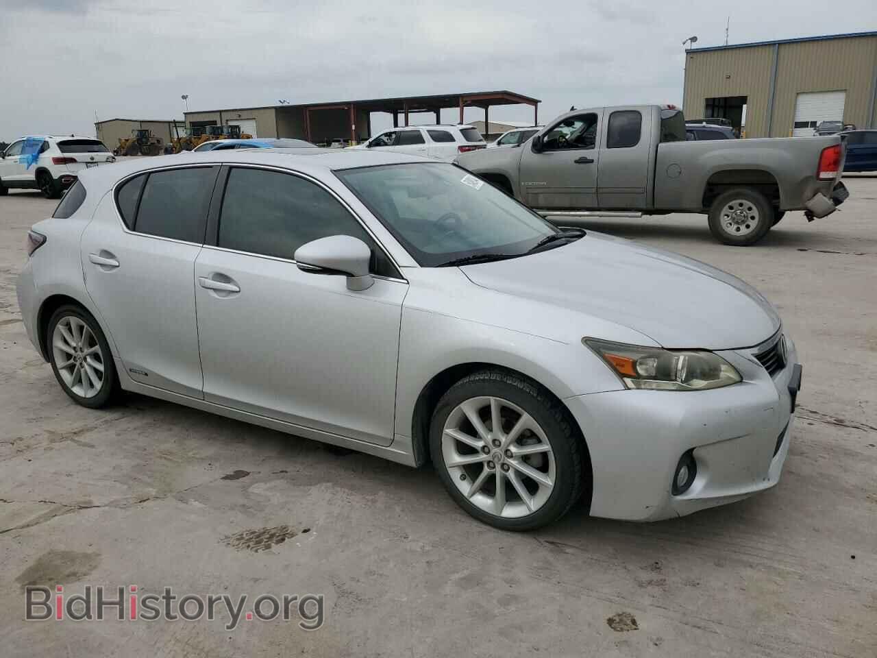 2012 LEXUS CT 200 - VIN: JTHKD5BH6C2091487 - Фото 4