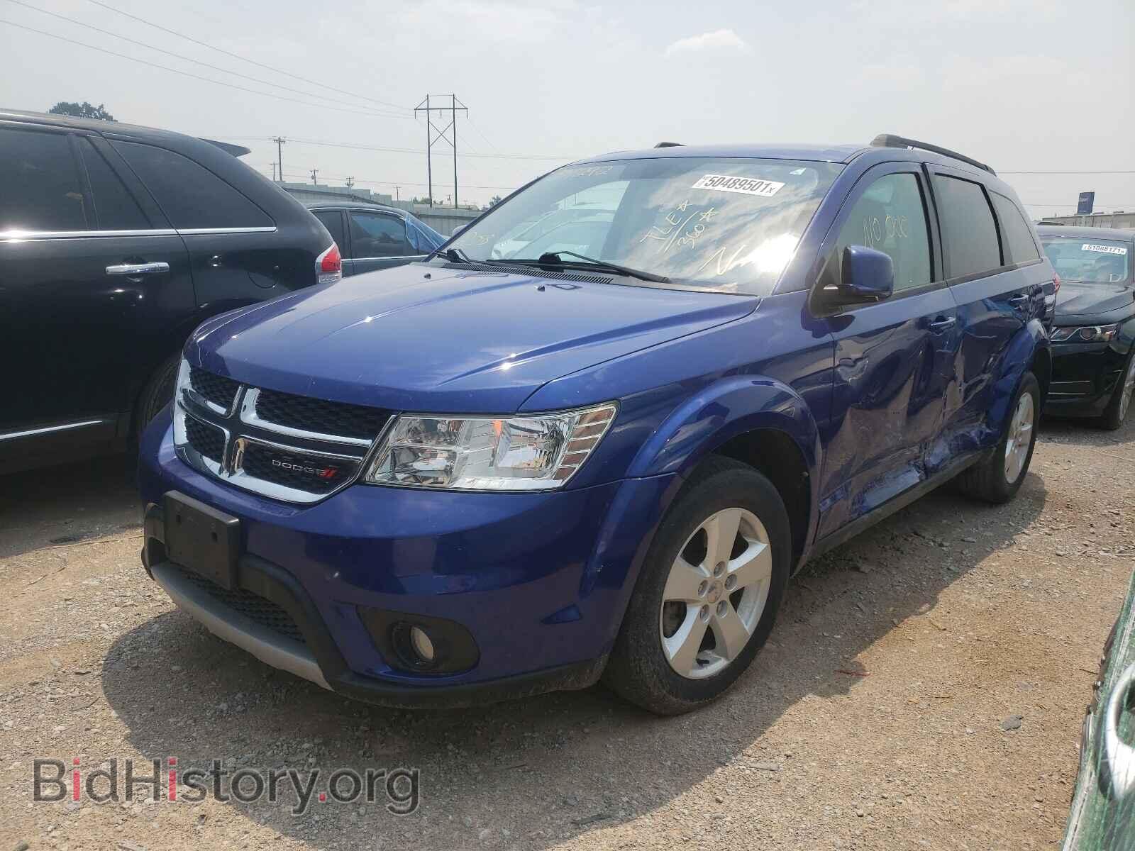 2012 DODGE JOURNEY - VIN: 3C4PDCBG8CT351292 - Фото 2
