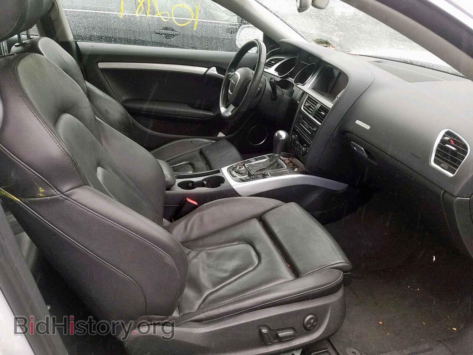 2012 AUDI A5 PREMIUM - VIN: WAULFAFR0CA017996 - Photo 5