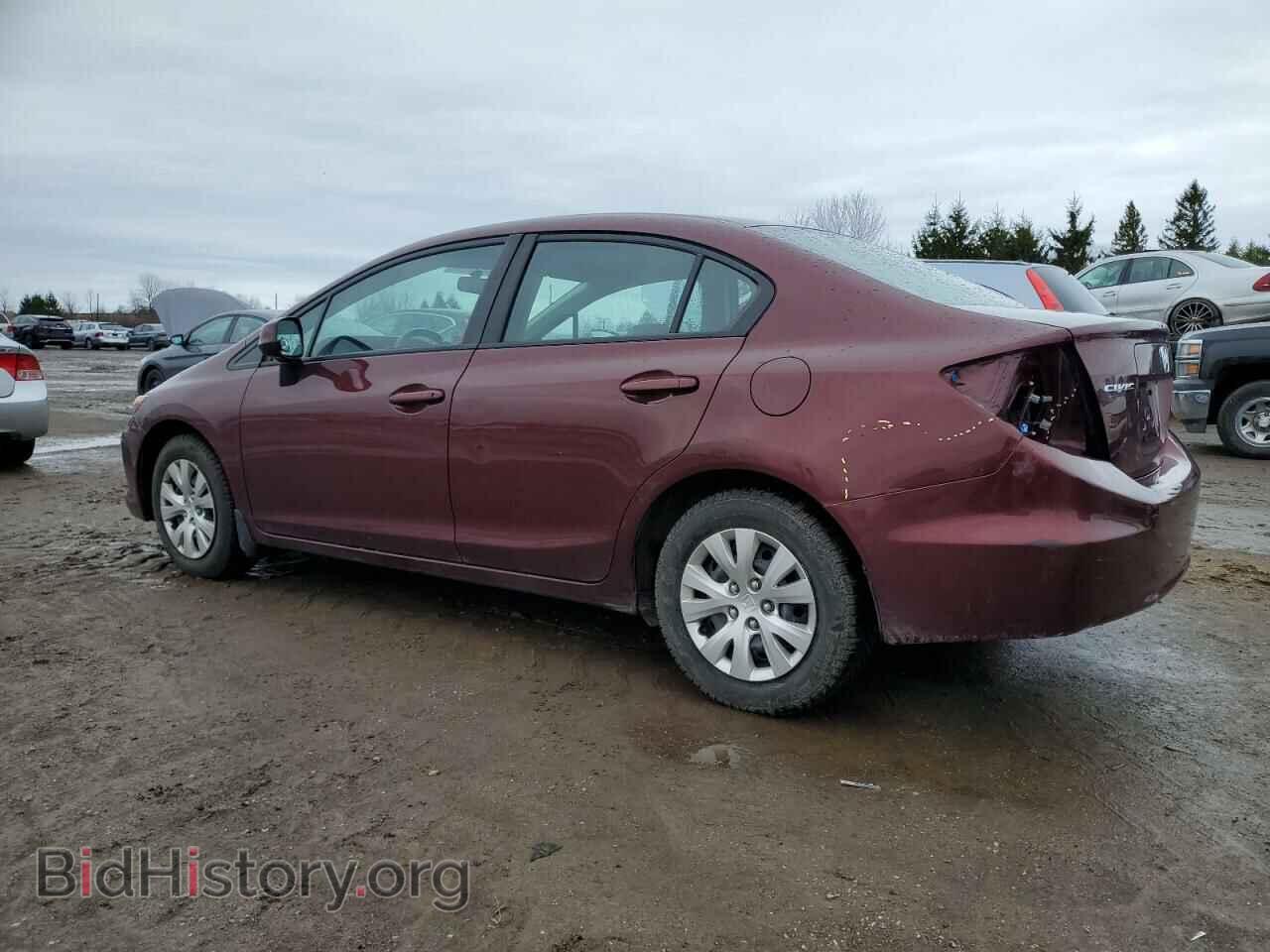 2012 HONDA CIVIC - VIN: 2HGFB2F43CH056252 - Фото 2