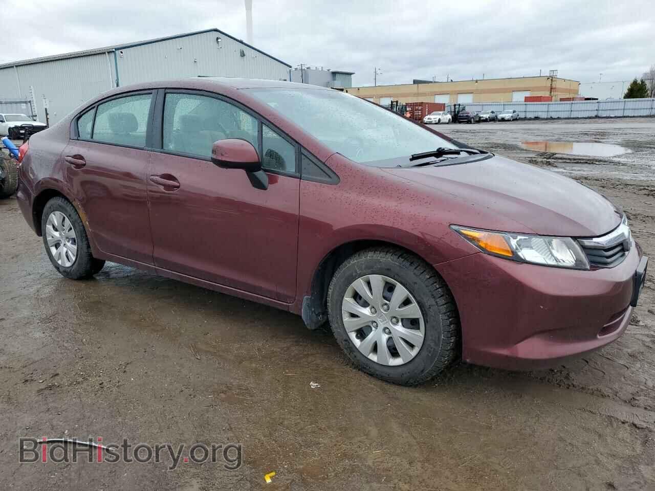 2012 HONDA CIVIC - VIN: 2HGFB2F43CH056252 - Фото 4