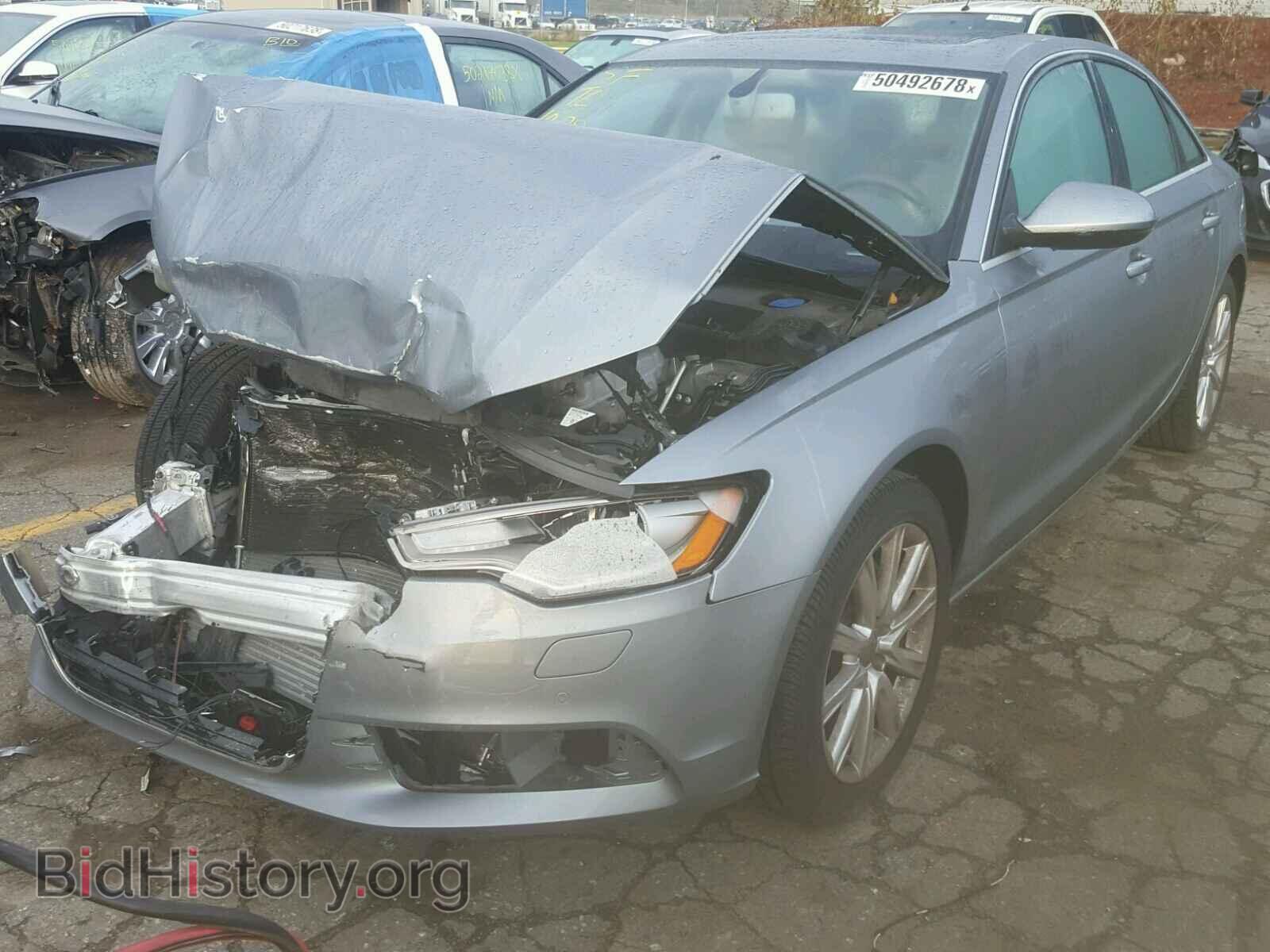 2013 AUDI A6 - VIN: WAUGFAFC8DN062613 - Photo 2