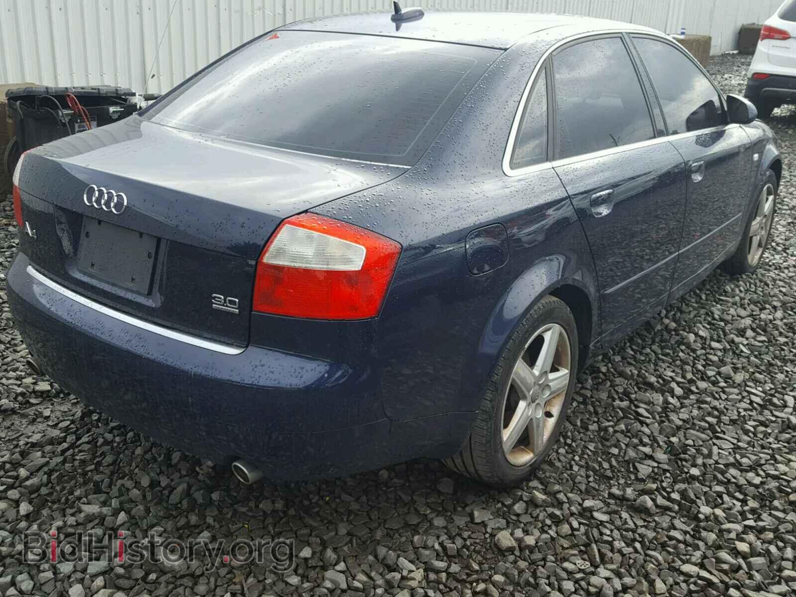 2005 AUDI A4 - VIN: WAULT68E65A076117 - Фото 4
