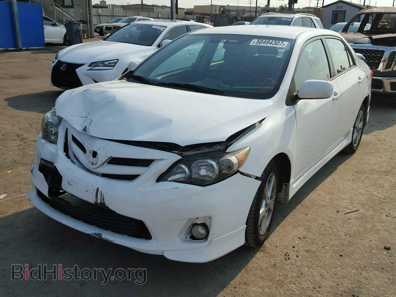2012 TOYOTA COROLLA BA - VIN: 2T1BU4EEXCC796114 - Фото 2