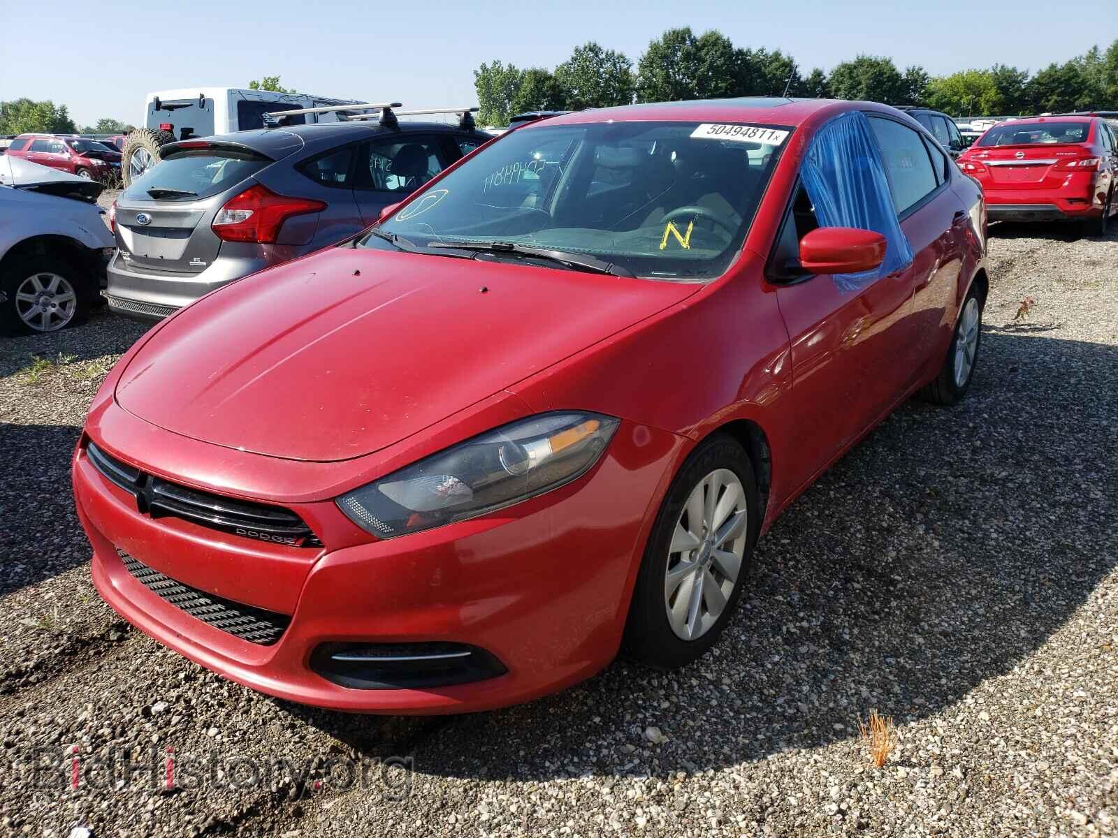 2014 DODGE DART - VIN: 1C3CDFBB7ED668532 - Photo 2