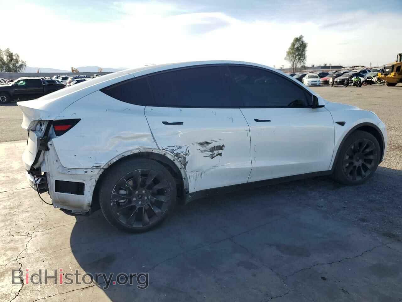 2022 TESLA MODEL Y - VIN: 7SAYGDEEXNF408169 - Фото 3