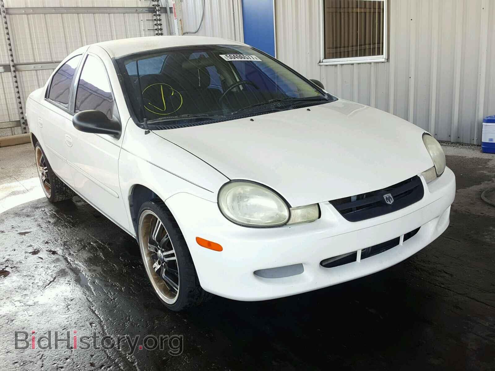 Photo 1B3ES26C02D570980 - DODGE NEON 2002
