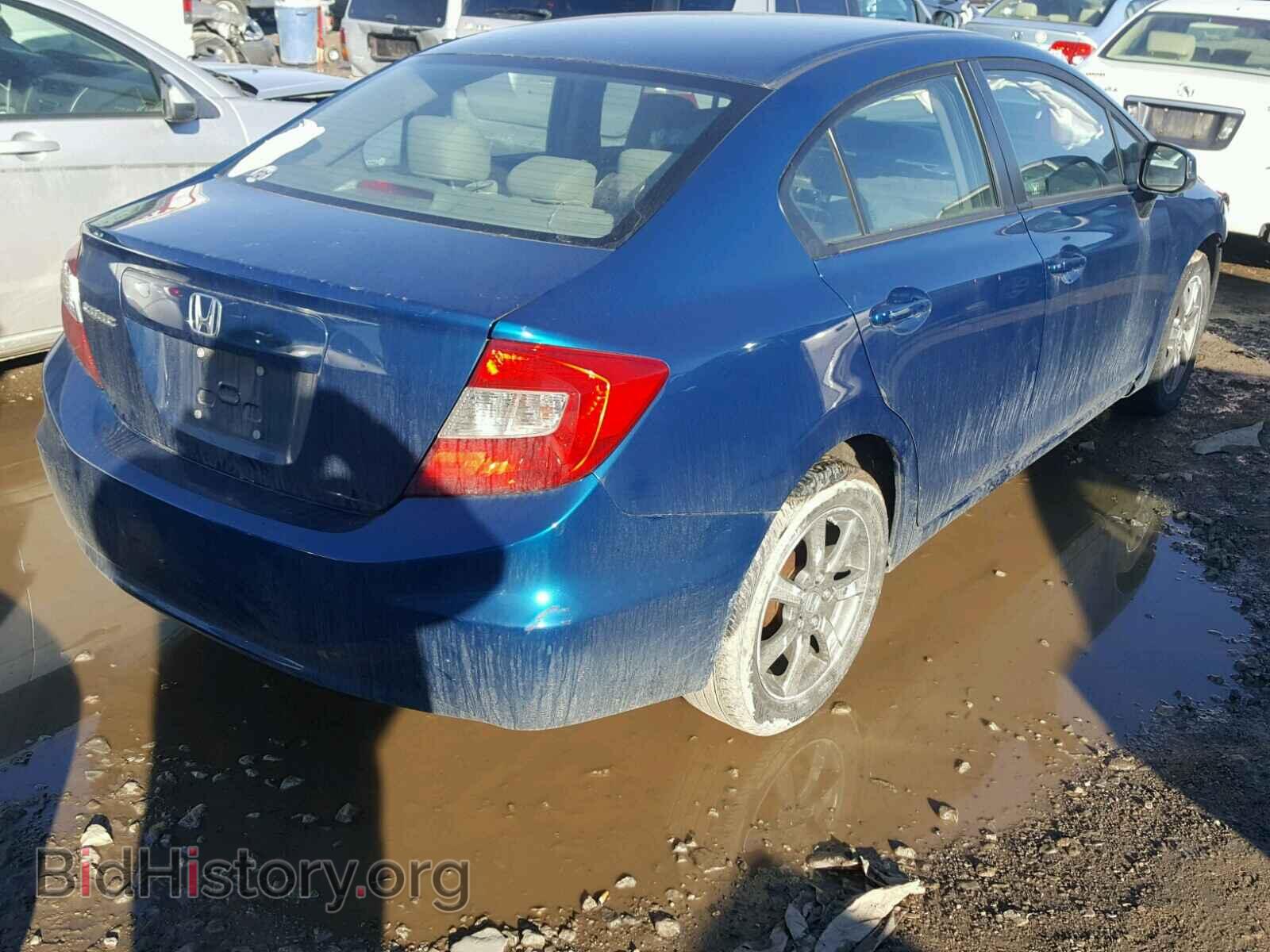 2012 HONDA CIVIC - VIN: 19XFB2E56CE032290 - Фото 3
