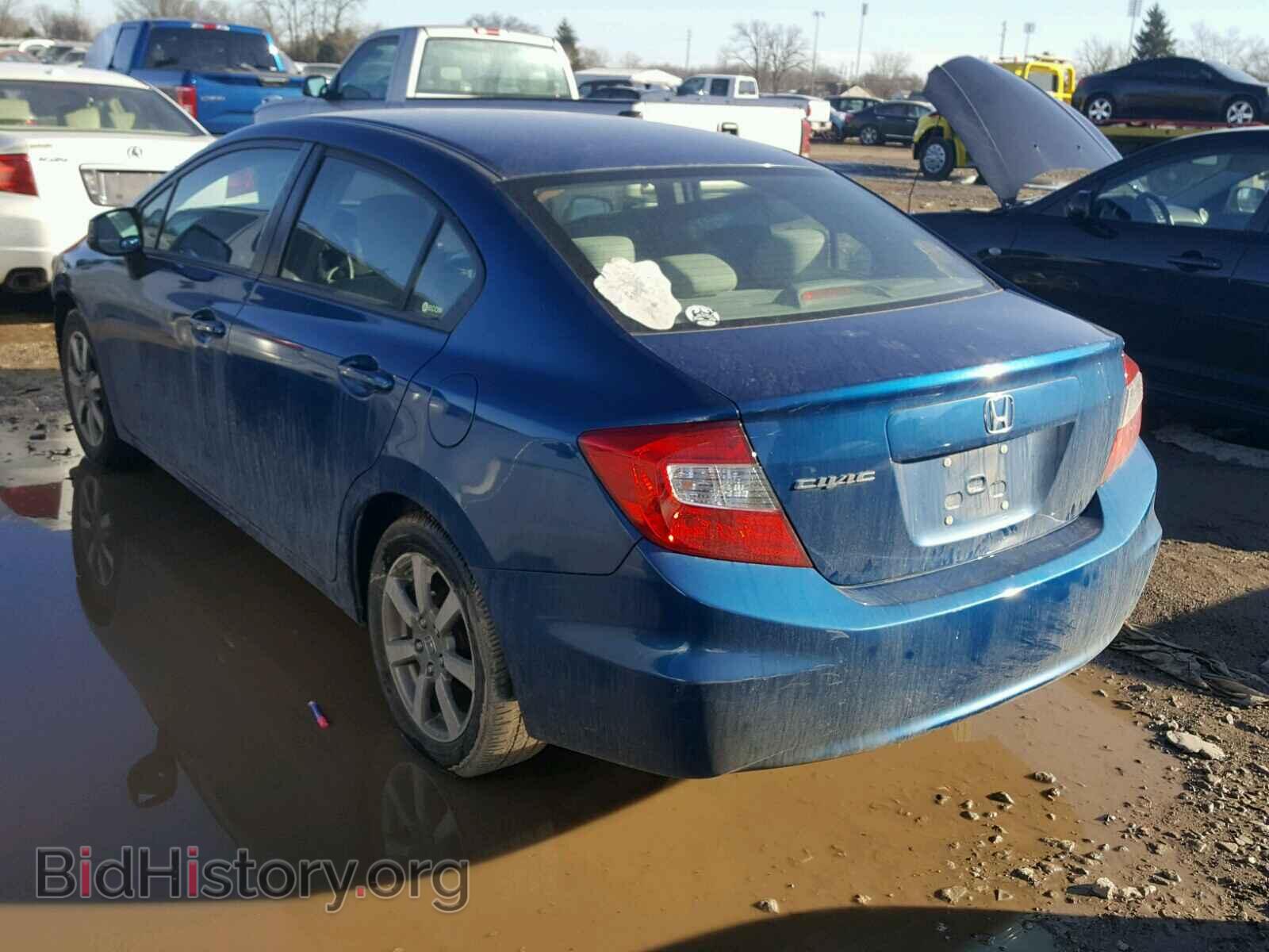 2012 HONDA CIVIC - VIN: 19XFB2E56CE032290 - Фото 4