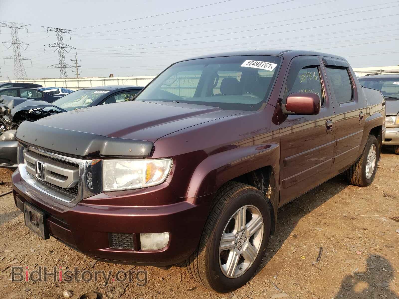2011 HONDA RIDGELINE - VIN: 5FPYK1F46BB010959 - Фото 2