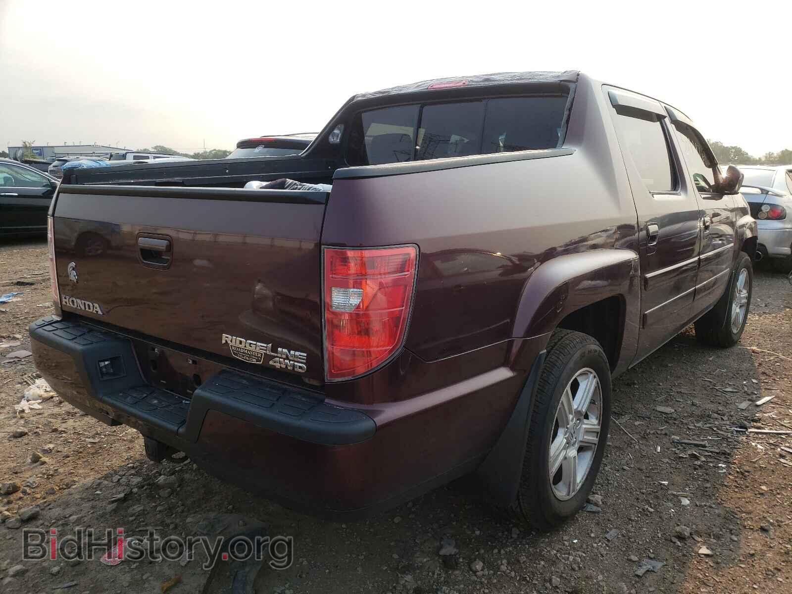 2011 HONDA RIDGELINE - VIN: 5FPYK1F46BB010959 - Фото 4