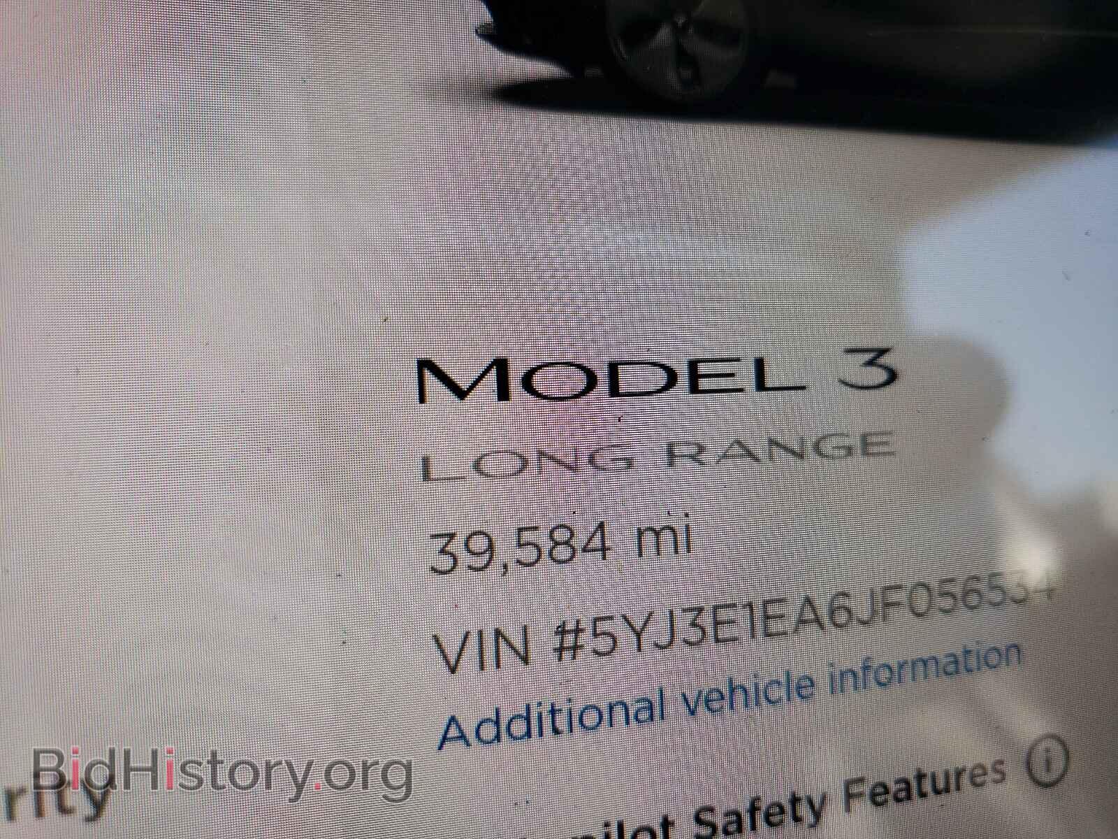 2018 TESLA MODEL 3 - VIN: 5YJ3E1EA6JF056534 - Photo 8