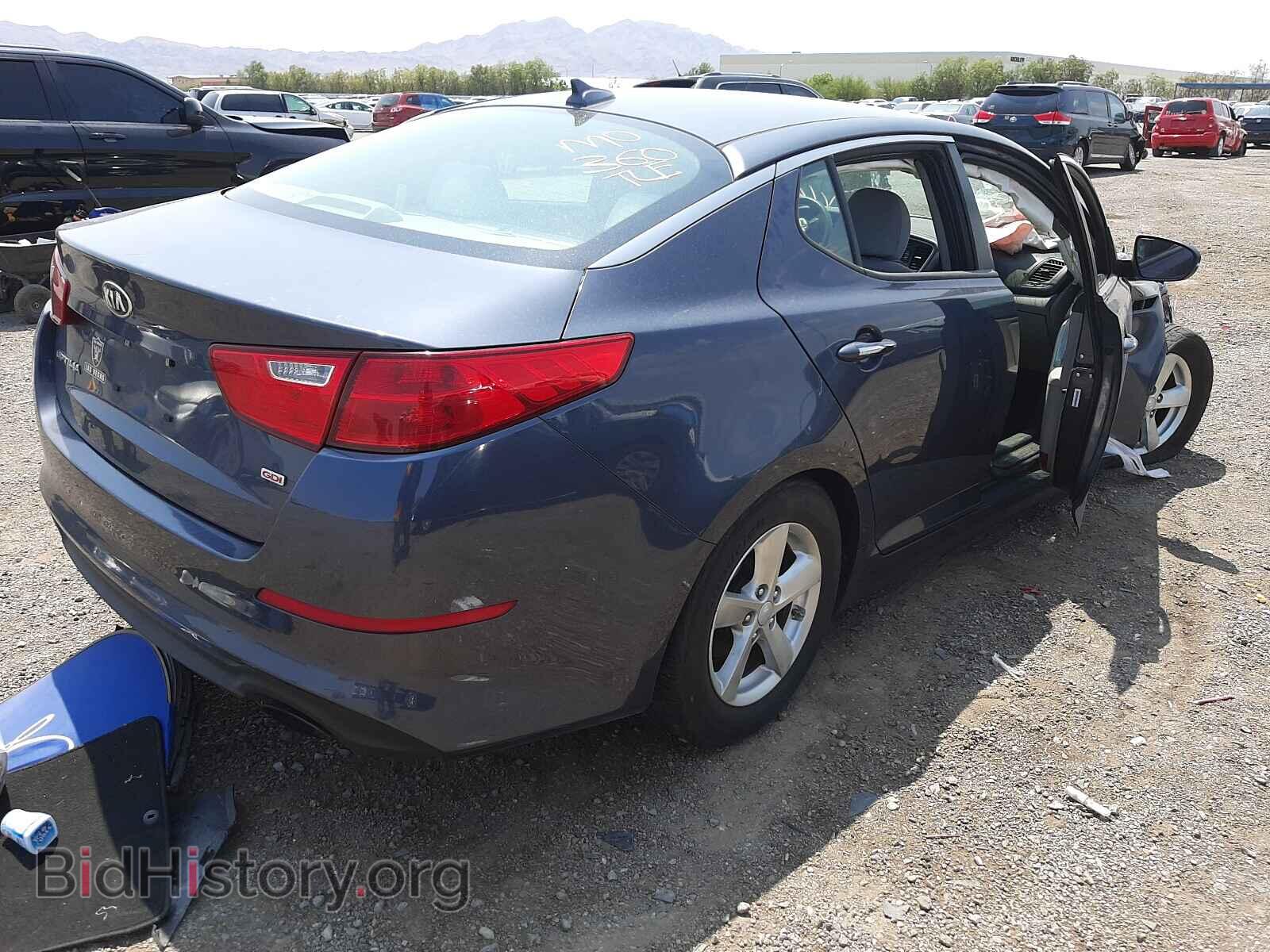 2015 KIA OPTIMA - VIN: KNAGM4A77F5602201 - Фото 4