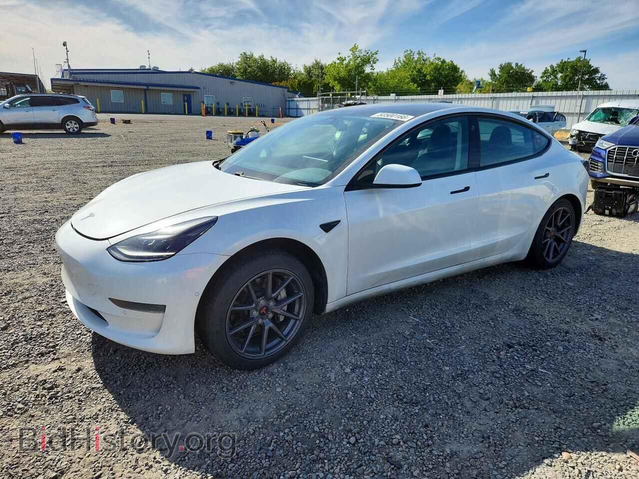Photo 5YJ3E1EA9MF078256 - TESLA MODEL 3 2021