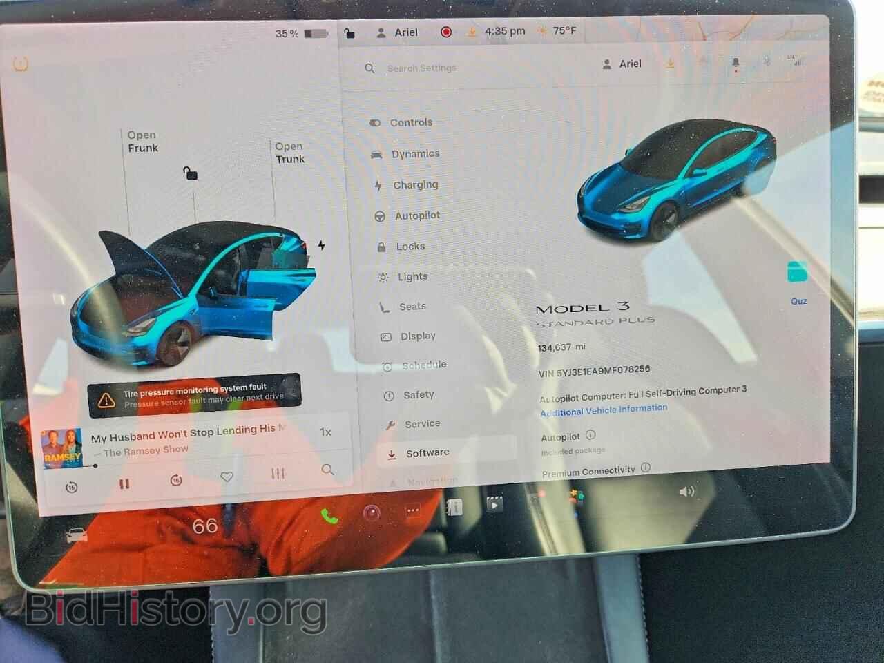2021 TESLA MODEL 3 - VIN: 5YJ3E1EA9MF078256 - Photo 9