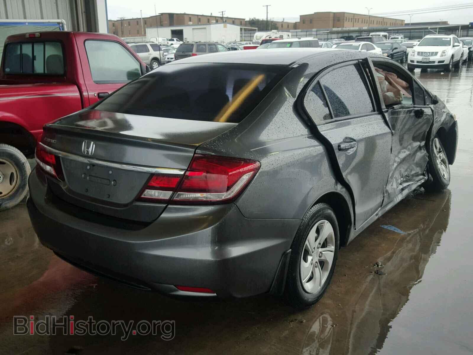 2013 HONDA CIVIC - VIN: 2HGFB2F59DH587014 - Фото 4
