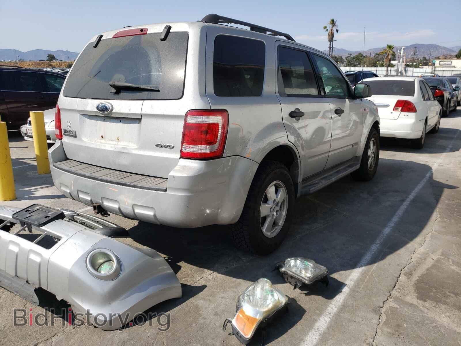2008 FORD ESCAPE - VIN: 1FMCU93198KC08254 - Фото 4
