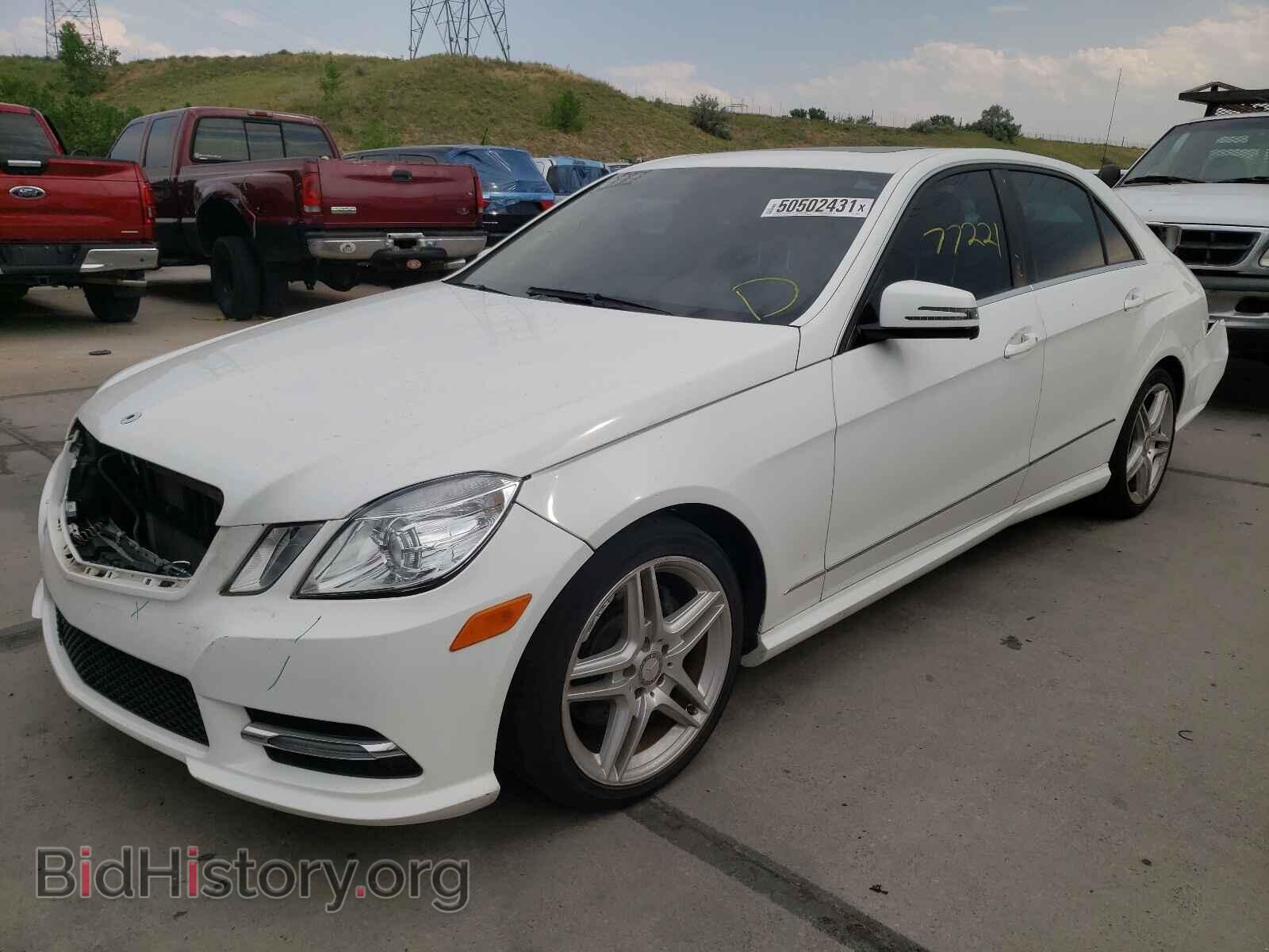 2013 MERCEDES-BENZ E CLASS - VIN: WDDHF5KB3DA729323 - Photo 2