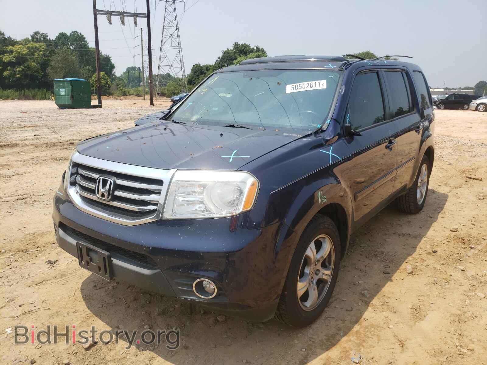2013 HONDA PILOT - VIN: 5FNYF3H59DB012433 - Фото 2