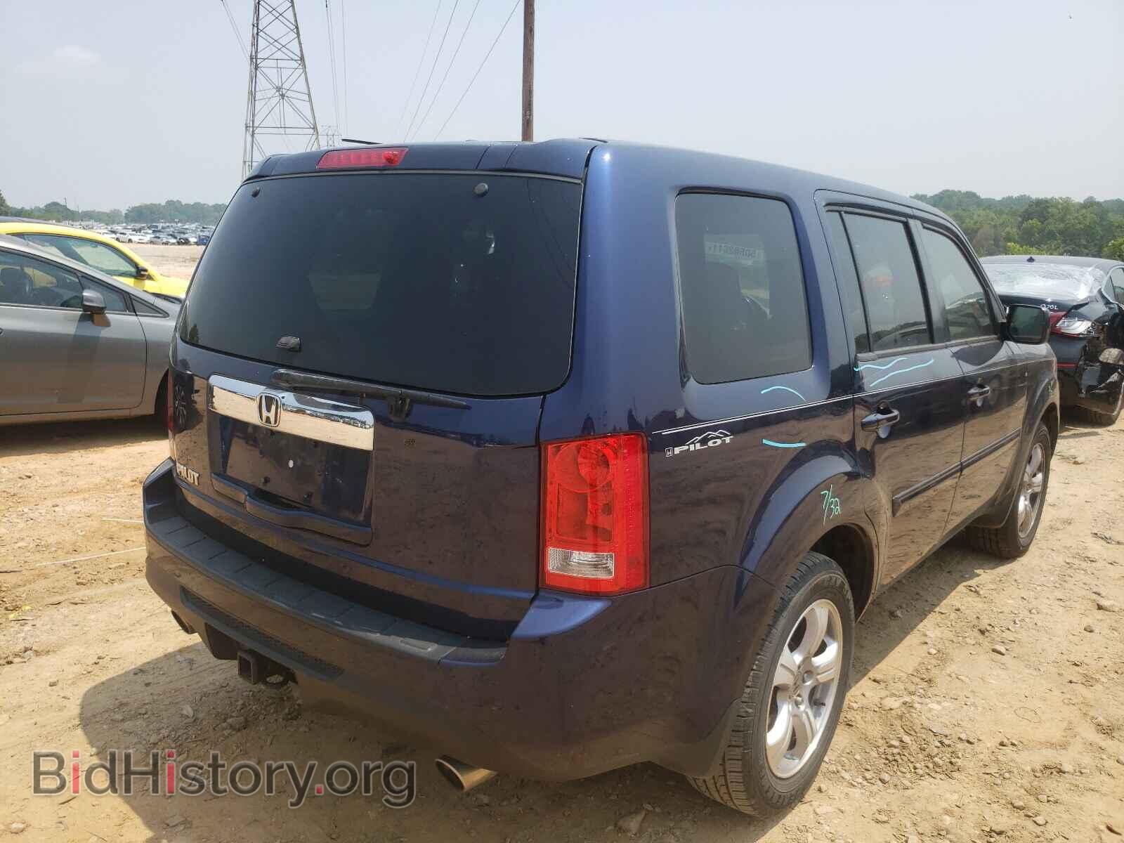 2013 HONDA PILOT - VIN: 5FNYF3H59DB012433 - Фото 4