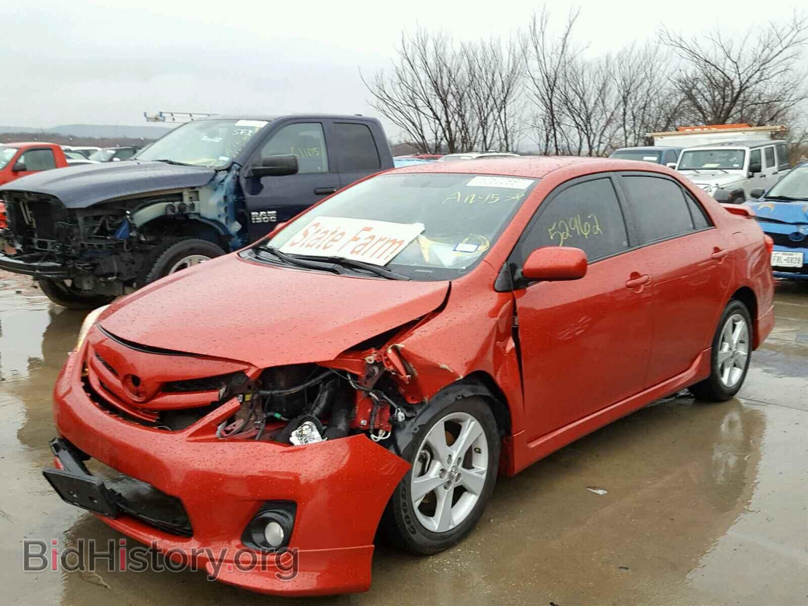 2013 TOYOTA COROLLA BA - VIN: 5YFBU4EE8DP078031 - Фото 2