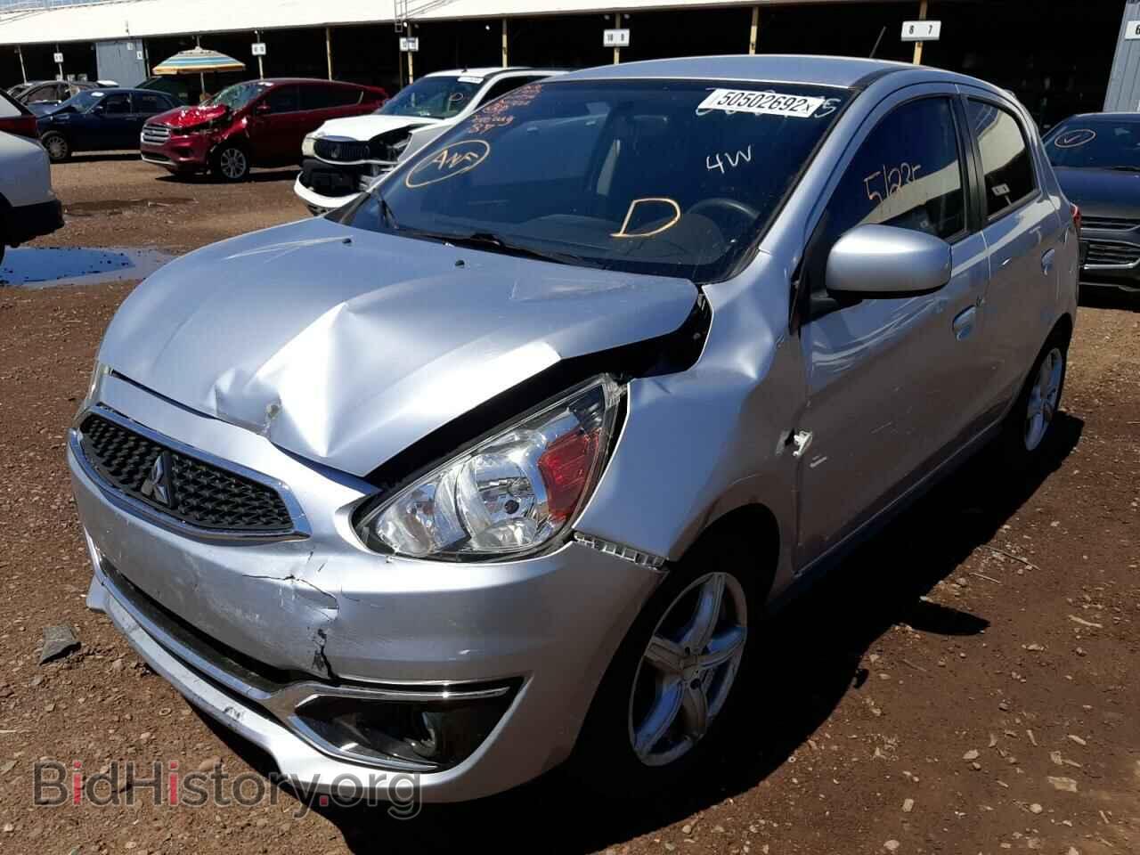 2019 MITSUBISHI MIRAGE - VIN: ML32A3HJ0KH007316 - Фото 2