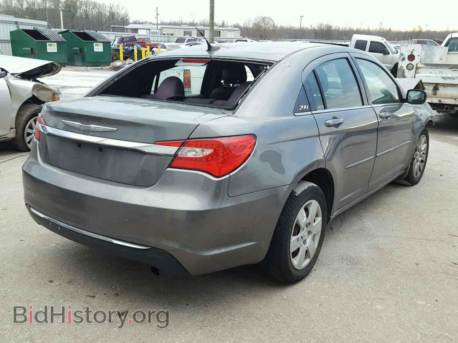 2012 CHRYSLER 200 - VIN: 1C3CCBAB4CN217305 - Фото 4