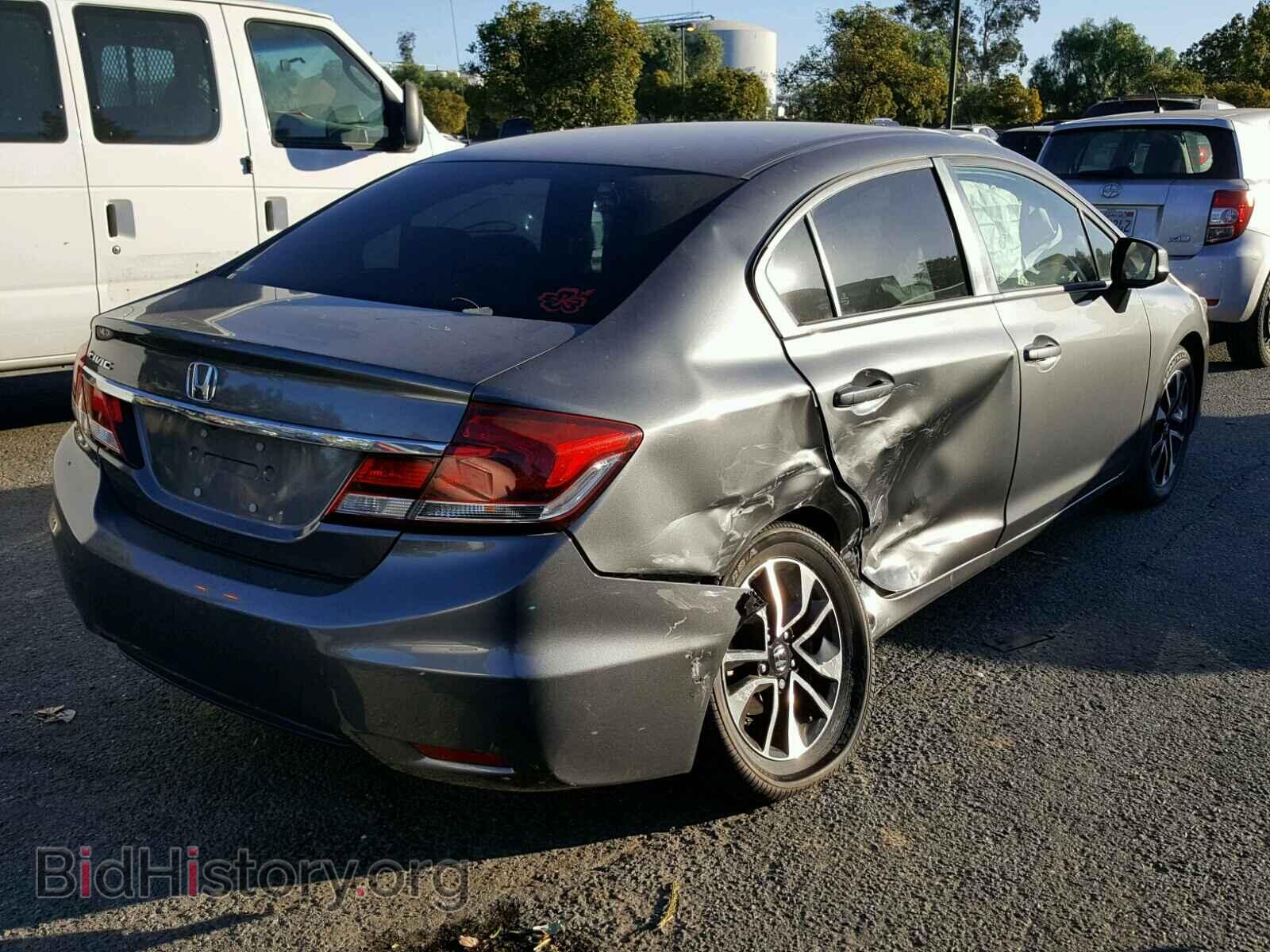 2013 HONDA CIVIC - VIN: 19XFB2F80DE207398 - Фото 4
