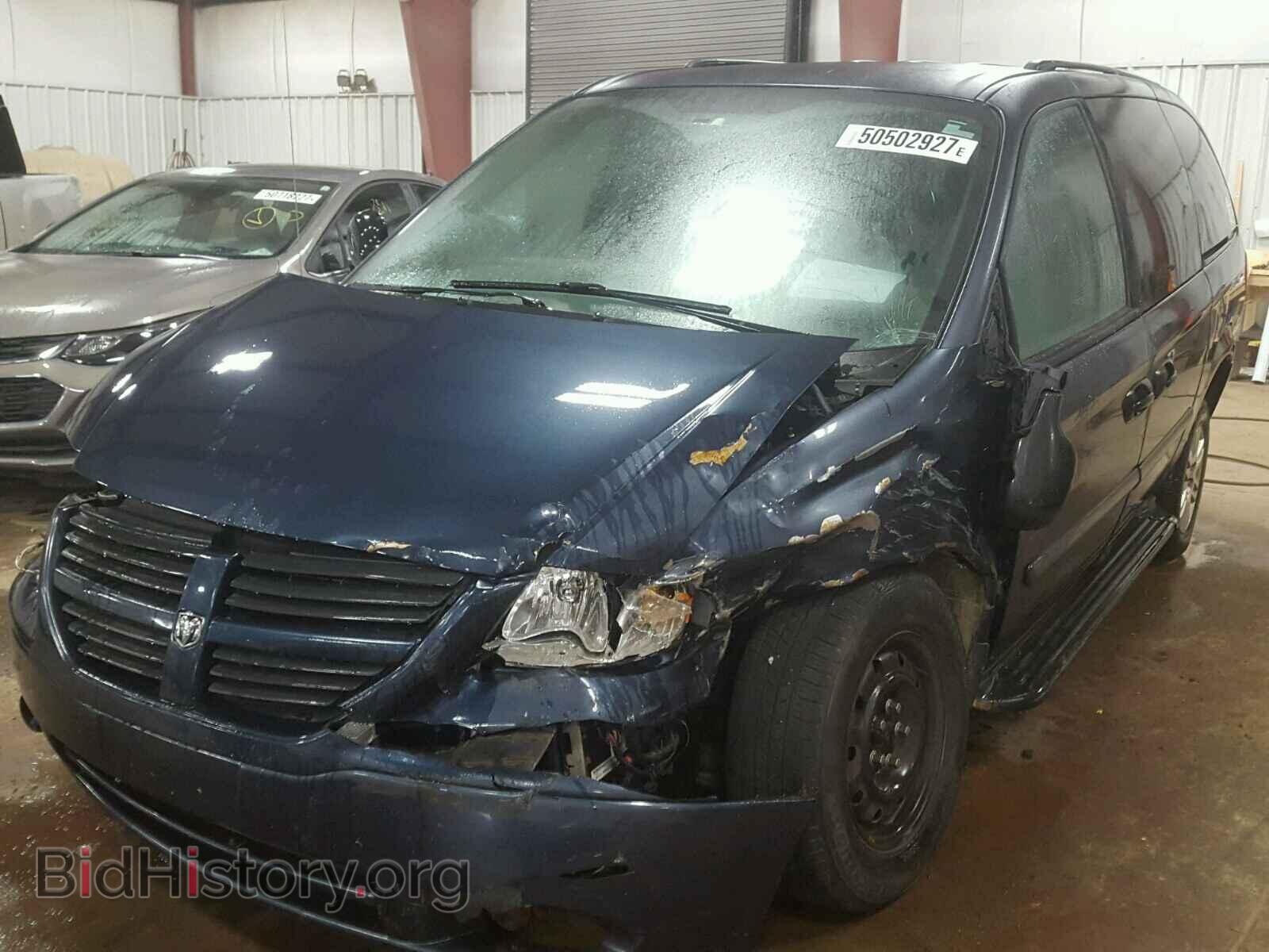 2007 DODGE CARAVAN - VIN: 1D4GP24RX7B262057 - Фото 2