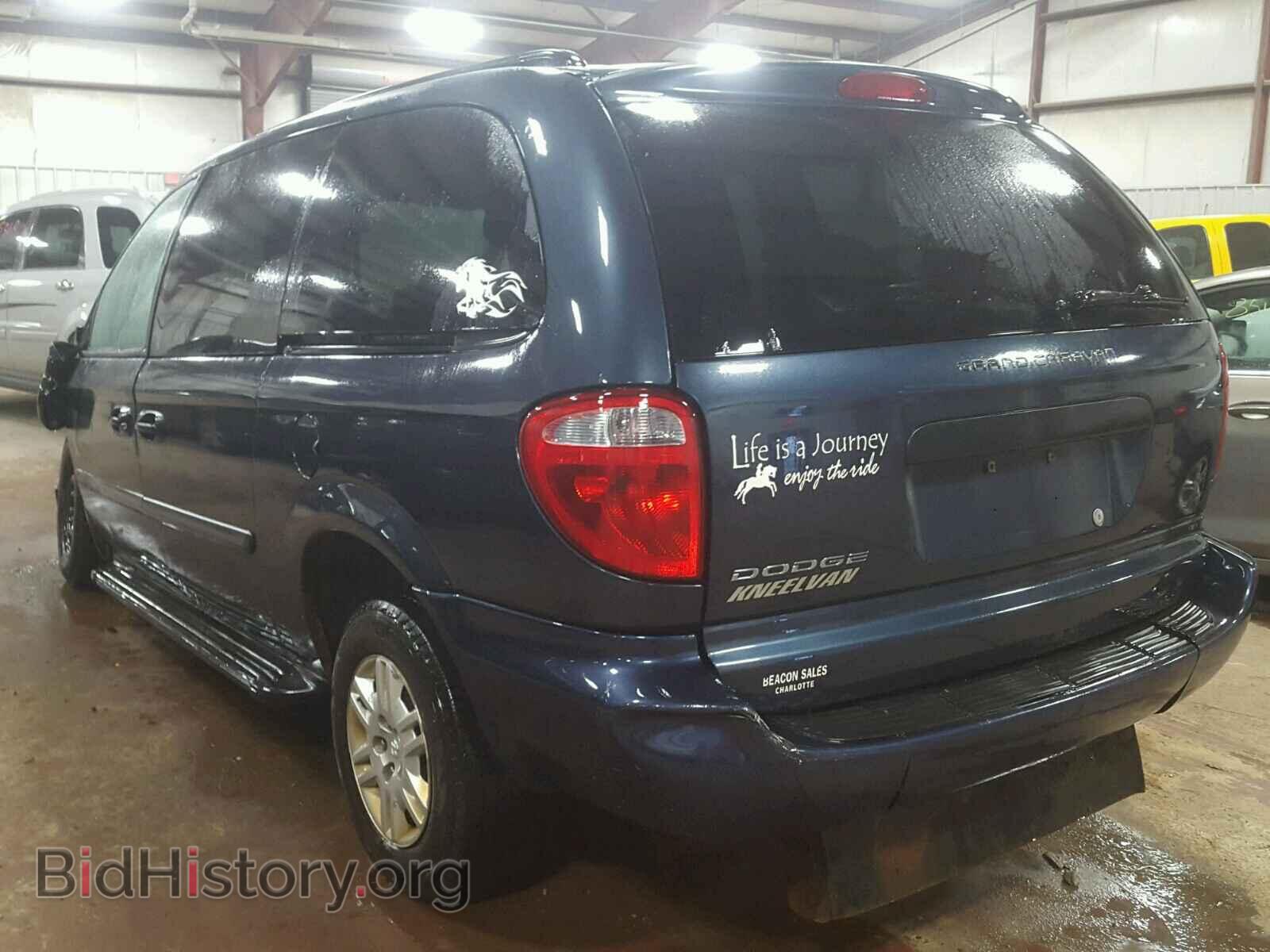2007 DODGE CARAVAN - VIN: 1D4GP24RX7B262057 - Фото 3